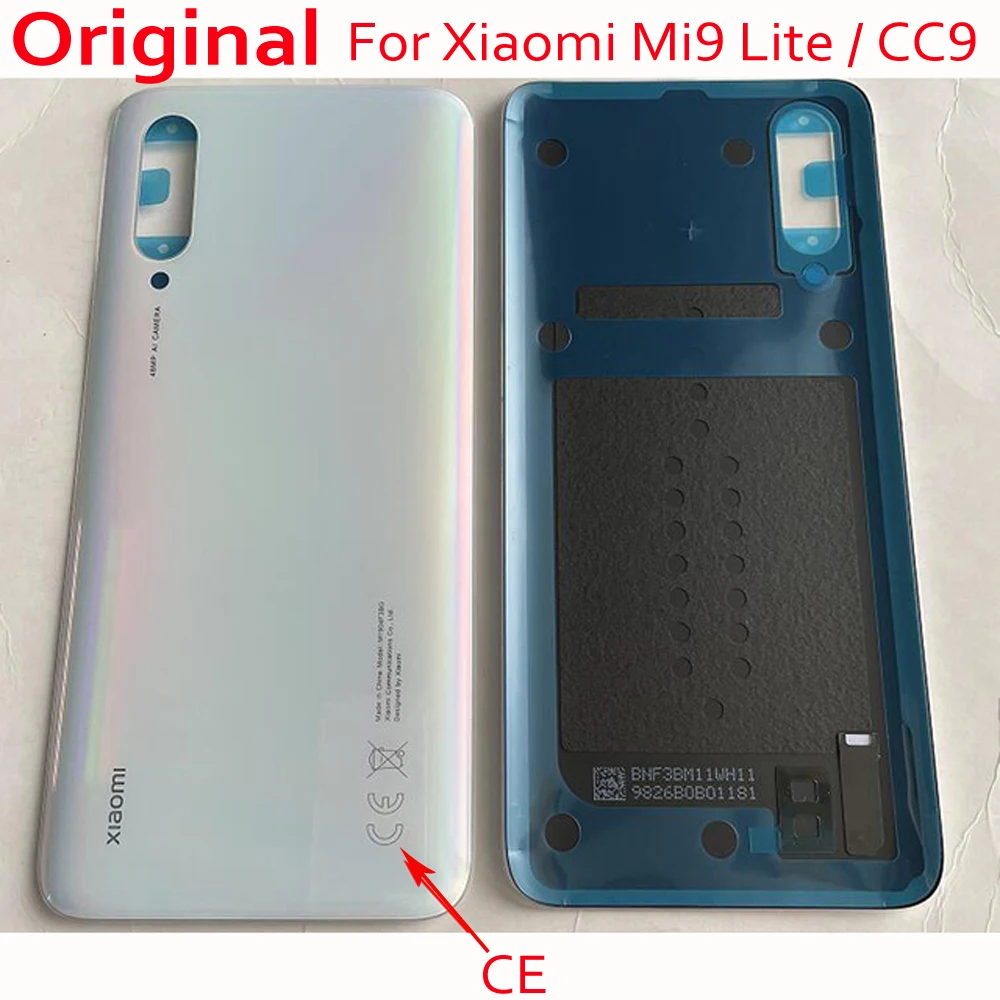 100% оригинал лучший вариант для 6 39 &quotXiaomi Mi 9 Lite CC9 задняя крышка батарейного отсека