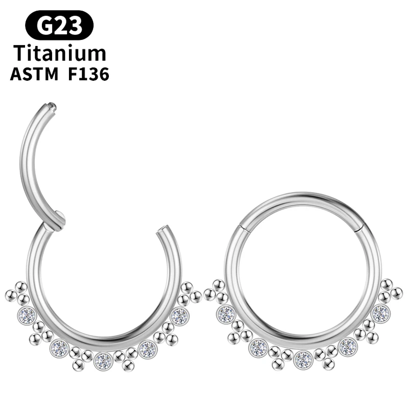 

Tragus Helix Industrial Piercing Nose Ring Cartilage Helix Body Jewelry Hoop Hinge Segment Zircon Women Sexy Charming clicker