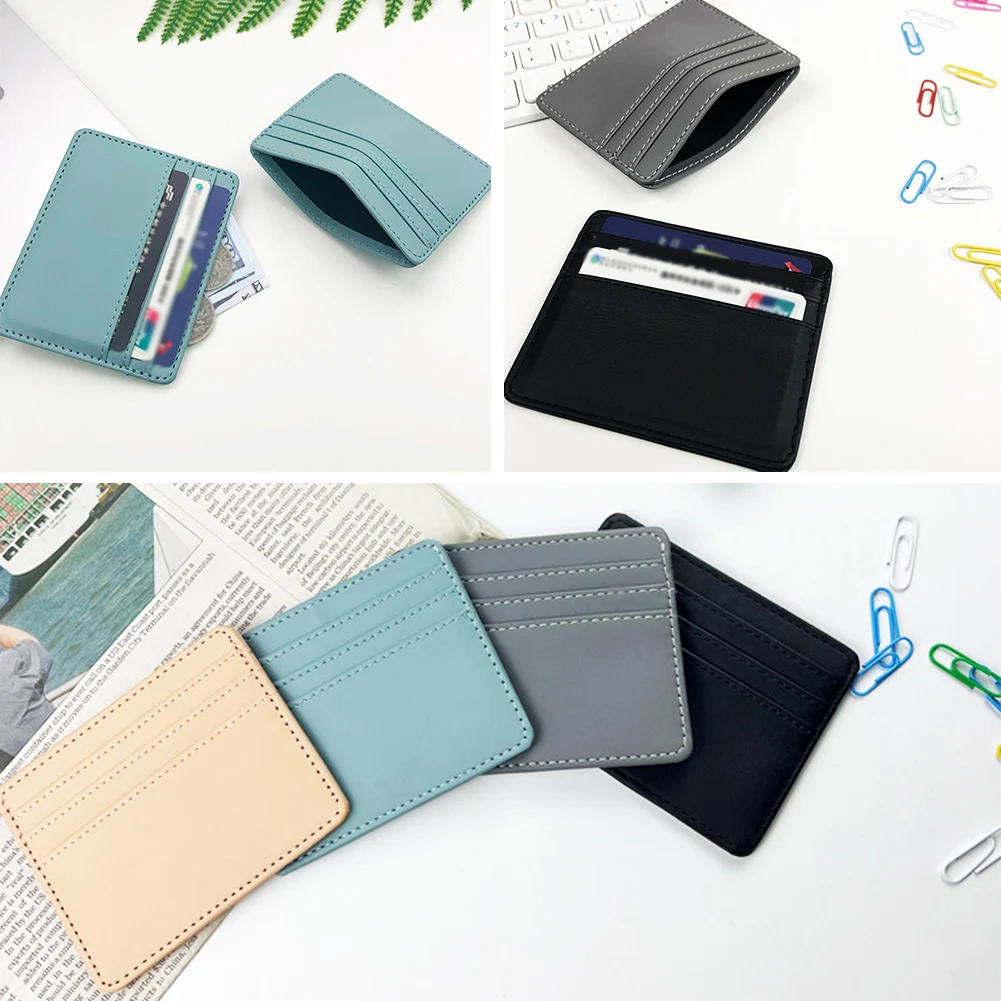 Portable ID Case Bank ID Holders Credit Card Holders Lovely gift Photocards Bus Card Cover Case Multi card position