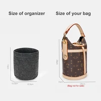 women insert bag organizer for dufflel bag felt makeup handbag liner pouch female inner purse travel cosmetic inside bags