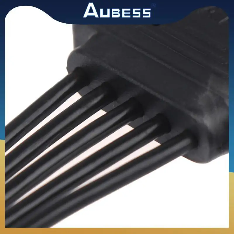 

Sata 15pin Male To Female Power Extension Cable 15pin Sata Power Extension Cable For Hdd Ssd 18awg Sata 15pin Male To Female