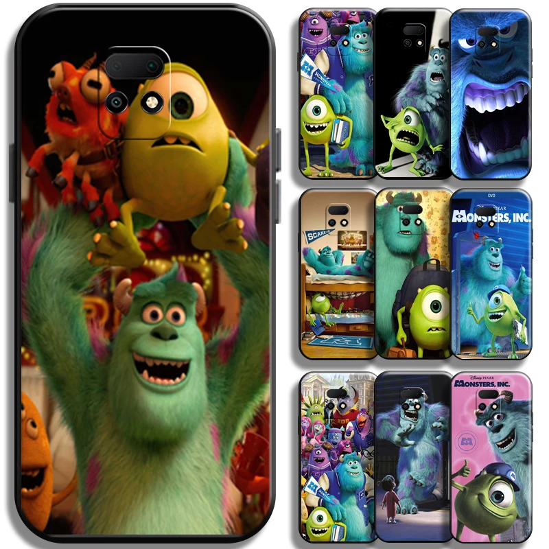 

Disney Monsters University For Xiaomi Redmi 10X Pro 5G 10X 4G Soft Liquid Silicon Cover Full Protection Back Carcasa Shell