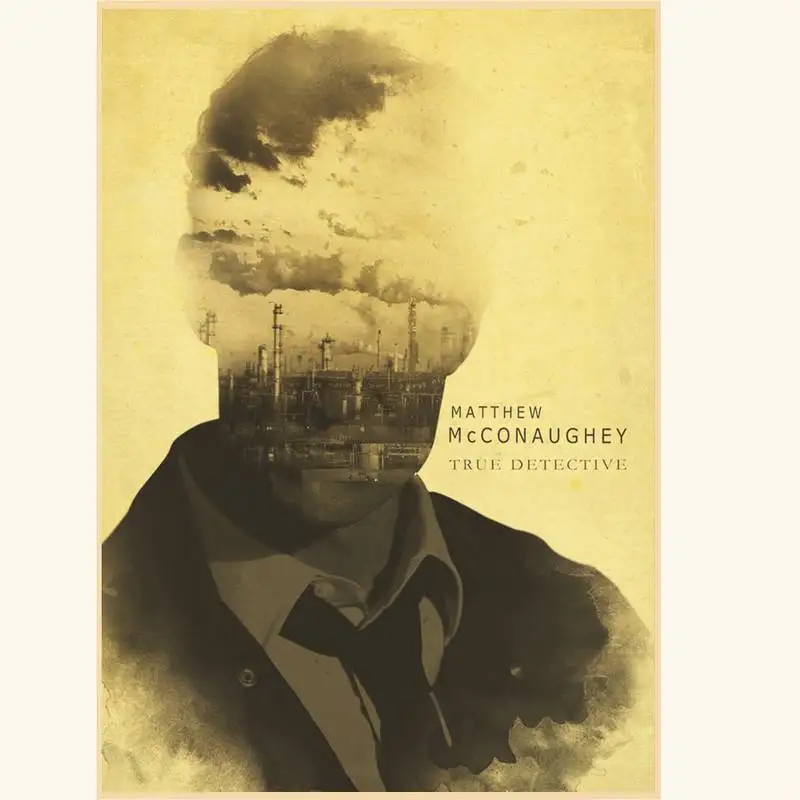 Оригинальный детектив классический фотопостер домашний бар кафе художественная