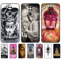 black tpu case for redmi note 8t 8 pro t note 9 9s 9 pro xiaomi redmi 7a 8 8a 9 9a 9c 10a 10c phone back covers buddha
