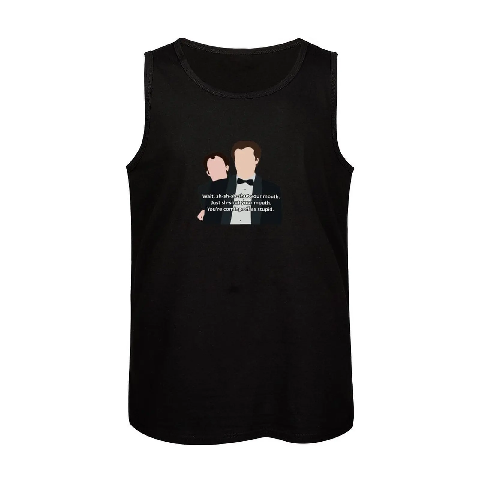 Brennan and Dale's Interview Tank Top мужская спортивная майка из хлопка