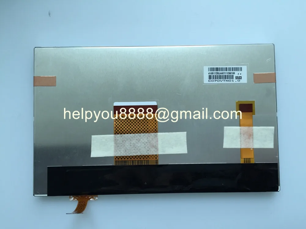 AUO 7-дюймовый ЖК-дисплей C070VTN03 S503 C070VTN01.0 с сенсорной панелью для автомобиля TOYOTA DVD GPS