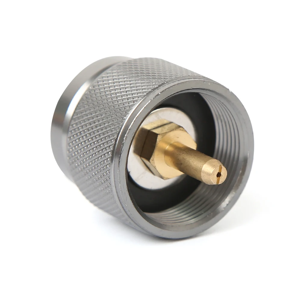 Outdoor Camping Stove Gas Tank Adapter Propane Tank Adapter American Standard Adapter Gas Burner Conversion Head Camping Gear