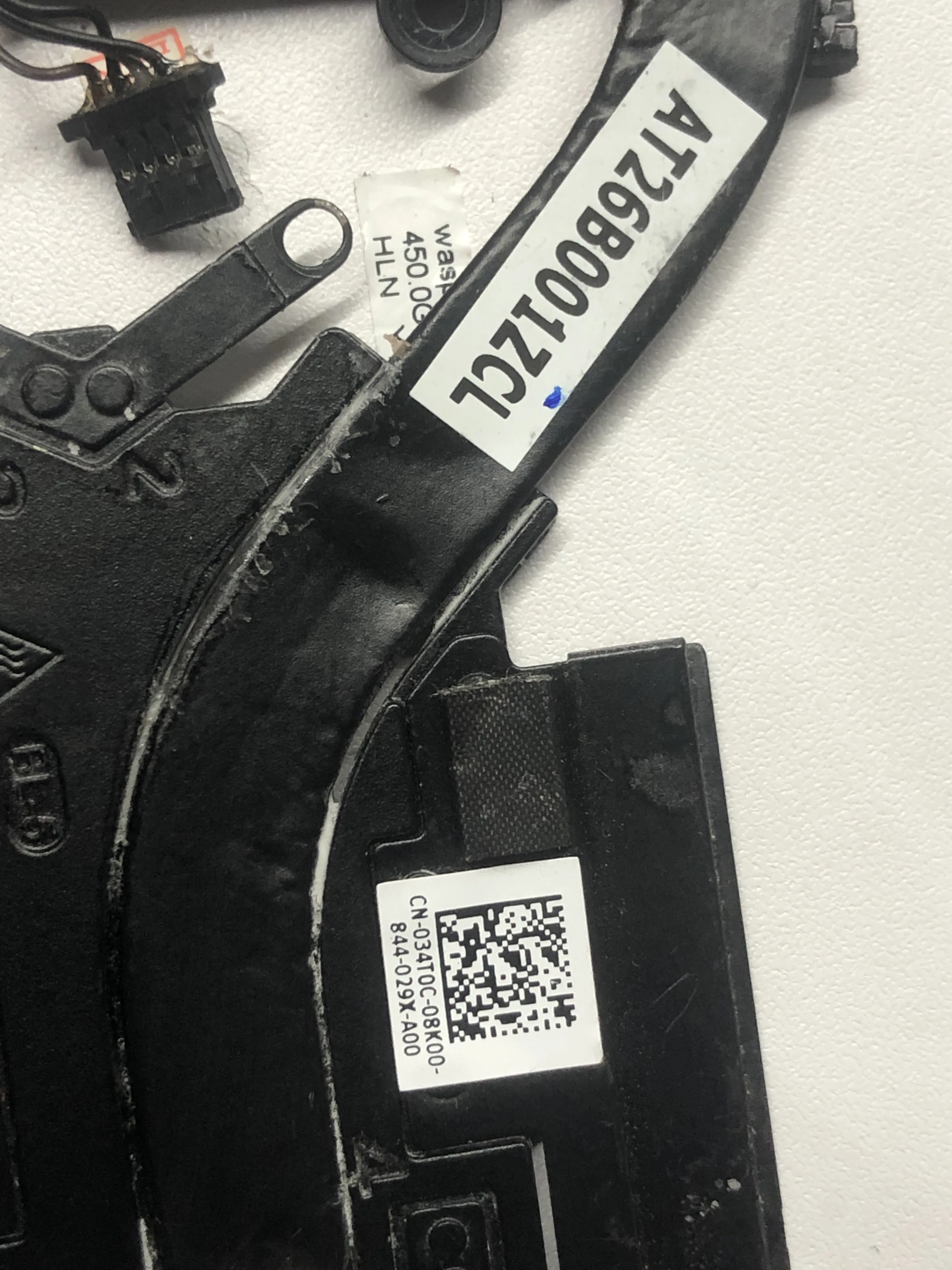 Охлаждающий вентилятор для ноутбука Dell Latitude 7390 2-в-1 ASDFGHJK