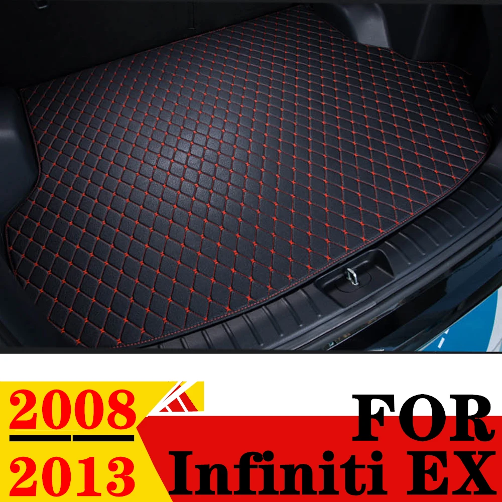 

Car Trunk Mat For Infiniti EX 2008-2013 All Weather XPE Flat Side Rear Cargo Cover Carpet Liner Auto Tail Parts Boot Luggage Pad