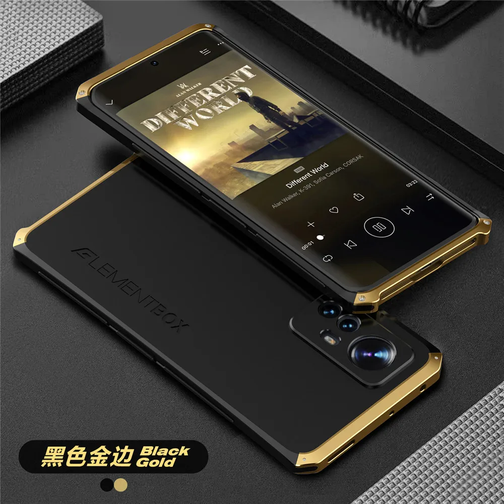 Dropshipping Shockproof Metal Frame Armor Aulminum+PC Case For Xiaomi Mi 12 Mi 11 Lite 9 10 Pro 12X 12S 11 Ultra 13 Pro Cover images - 6