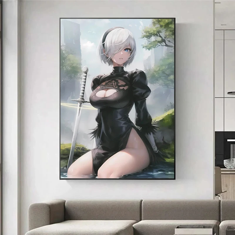 Плакаты и принты NieR Automata