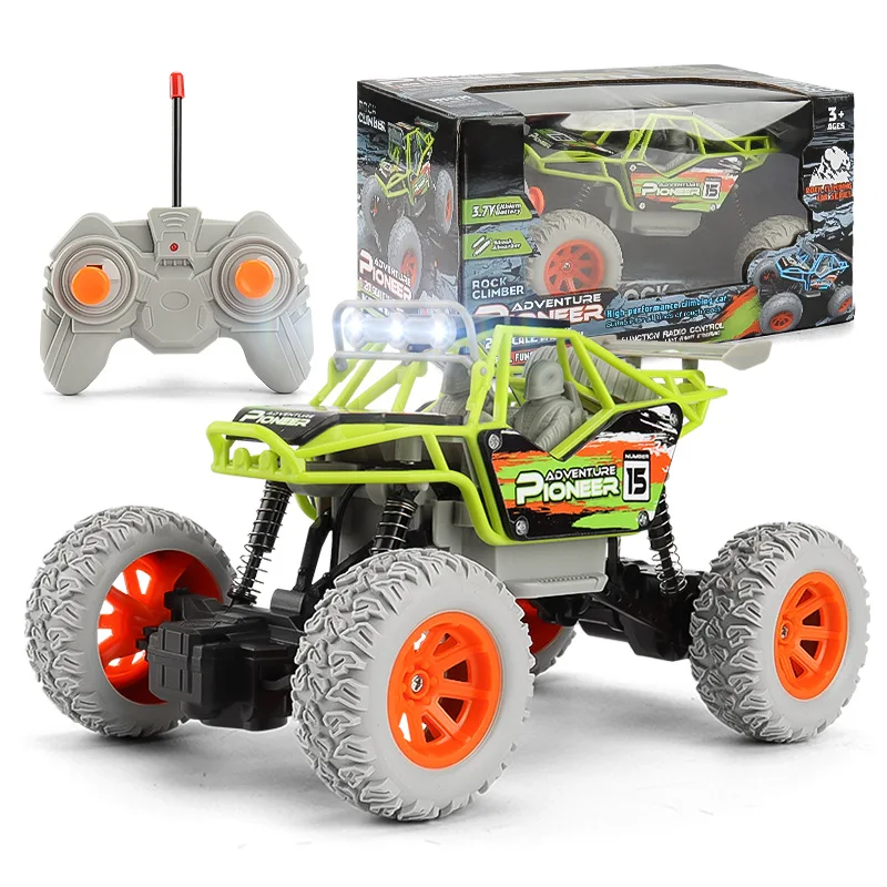 

1:20 Racing RC Car 4WD 2.4G Remote Control Drift Rock Crawler 10km/h With LED Off-Road Climbing RC Truck Toy Kids Birthday Gift