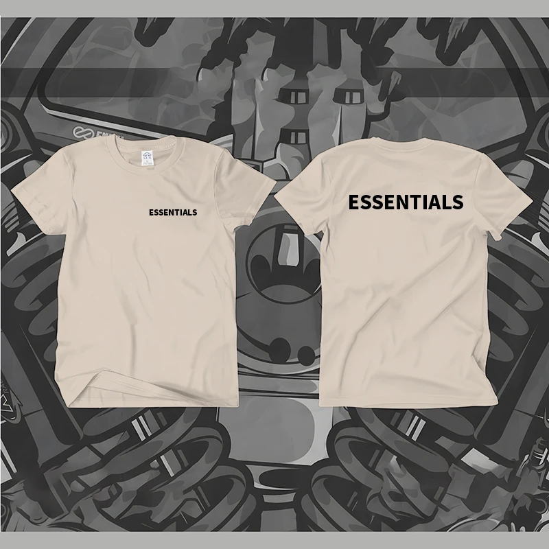 

Short Sleeve T-shirt Men's New Loose Letter Print Casual Top With Round Neck Cotton Half Sleeves