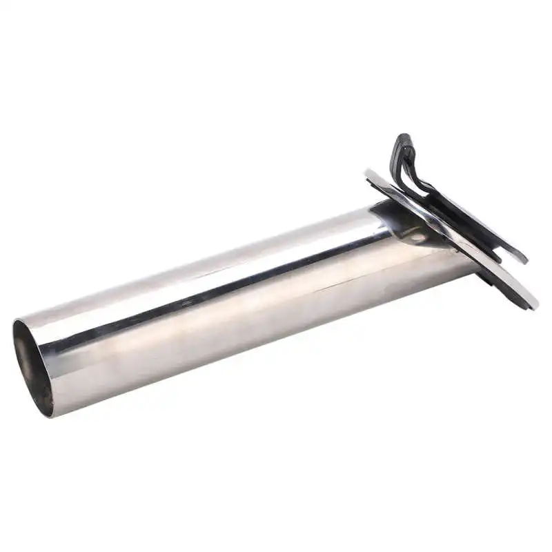 

Rod Holder Replacement 9.65in Heavy Duty Rod Holders Corrosion Resistant Polished with PVC Cap for Salty Water for Yacht