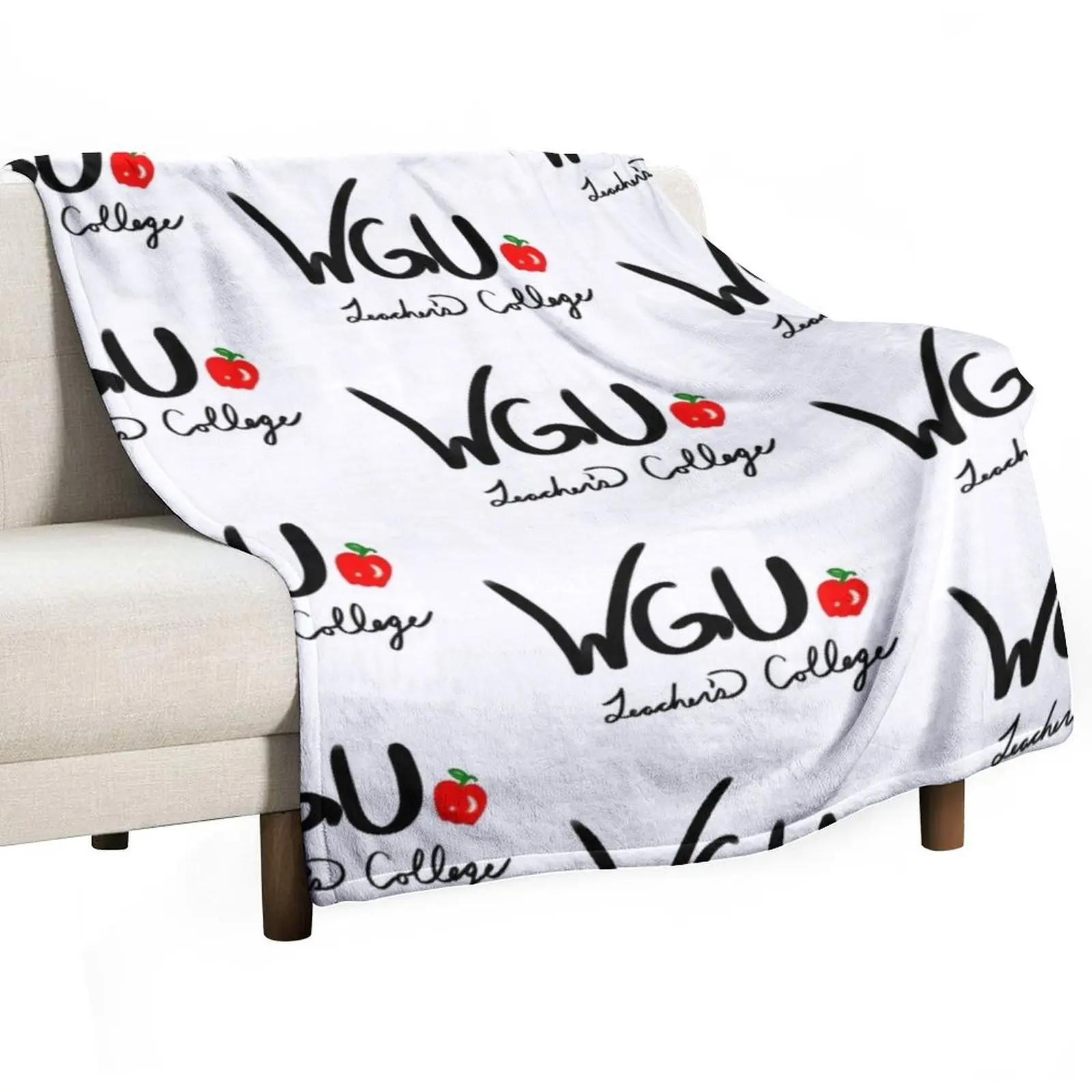 Одеяло для учителей колледжа WGU модные одеяла сна