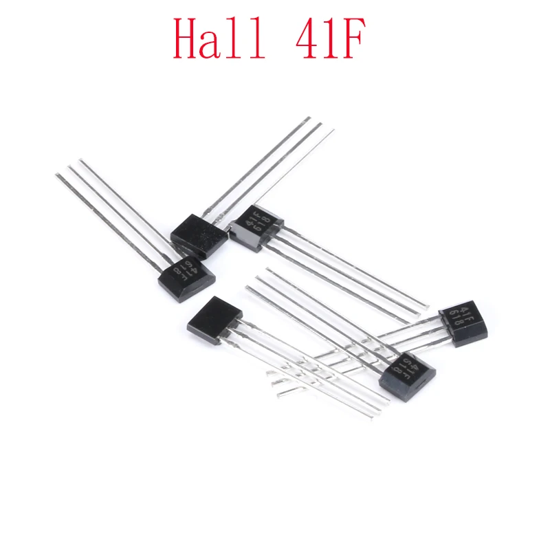 

10 шт., датчик эффекта холла, черный свет, датчик электрического эффекта, линейный переключатель 41F/ 0H41 / SH41 / SS41F/ S41