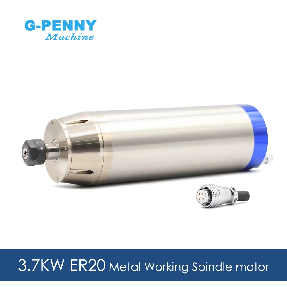 

G-PENNY MACHINE 3.7kw ER20 металлический шпиндель водяного охлаждения