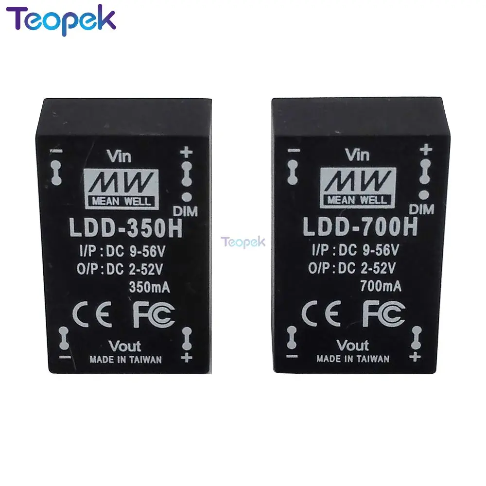 

MEAN WELL LDD350H LDD600H LDD1000H LED драйвер