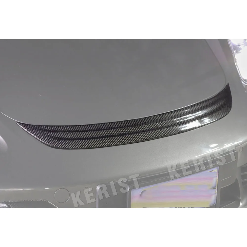 Накладка на решетку переднего бампера из углеродного волокна подходит для Porsche 718