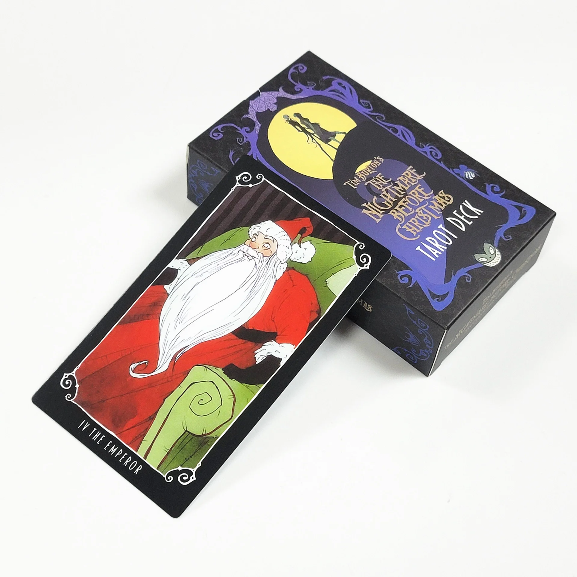 

Рождественская Таро-карта размером 12x7 см Таро-колода с руководством и коробкой-78 карт пророчественное гадания