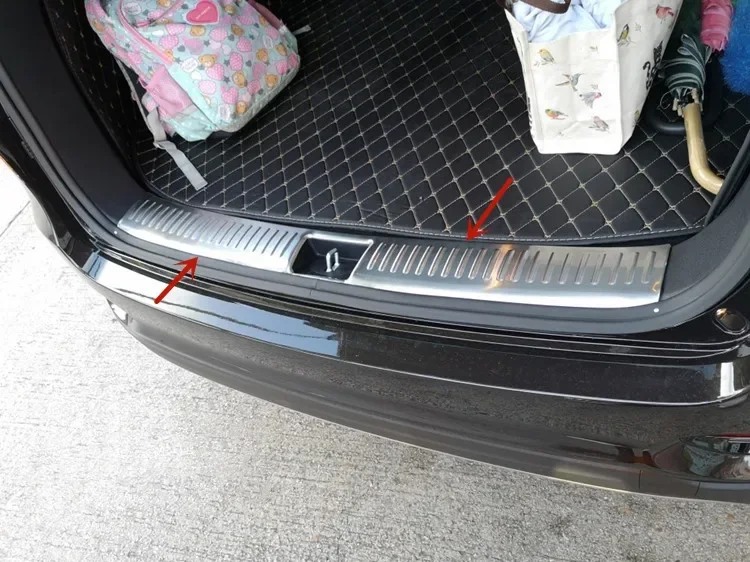 For Kia Sorento 2015-2017 stainless steel Trunk threshold guard plate anti-scratch protection decoration Car styling