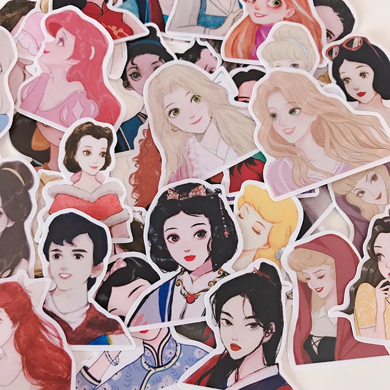 

40pcs Creative Cute girl stickers/Scrapbooking Stickers /Decorative Sticker /DIY Craft Photo Albums