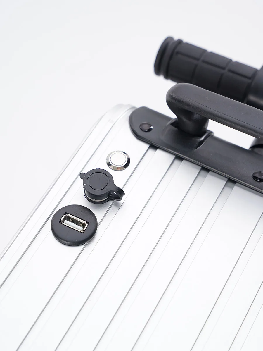 Велосипедный дорожный чемодан на колесиках с дистанционным управлением