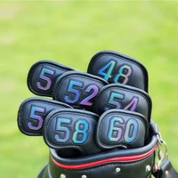 golf irons cover simple fashion number irons wedges club protector headcover golf headcover golf accessory