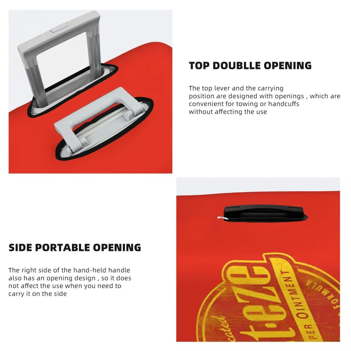 Чехол для чемодана с логотипом Cars Lightning McQueen праздничный практичный чемодан