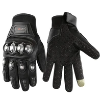 knuckle stainless steel touchscreen motorcycle gloves moto off road rider riding bicycle bike sport women men motorcross gloves