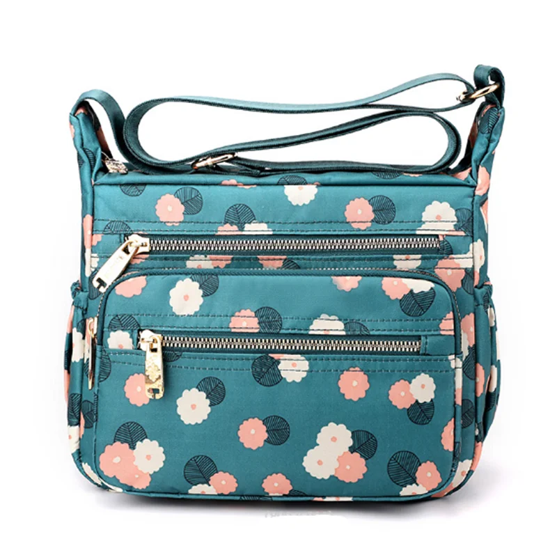 Купи 2023 New Designer Handbags Women Printed Waterproof High Quatily Nylon Shoulder Bags Retro Crossbody Bag Sac A Main Bolsos Mujer за 734 рублей в магазине AliExpress