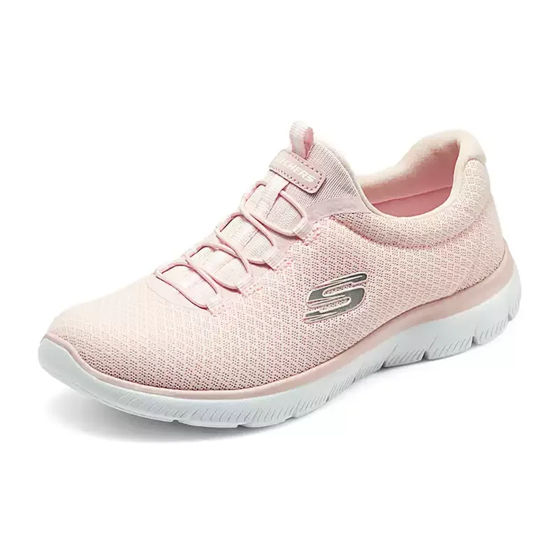 Женская весенняя обувь Skechers, спортивные кроссовки из дышащей сетки, легкие кроссовки для бега с мягкой подошвой 12980-GYPK (art.: 3920da07b449f) - 3920da07b449f
