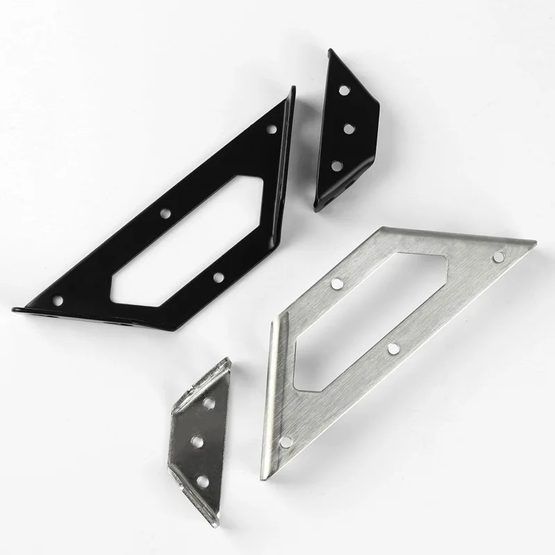 

Stainless Steel Angle Code Shelf Bracket Three Side Fixed Connector 90 Degree Holder Reinforcement Angle Code Corner Bracket