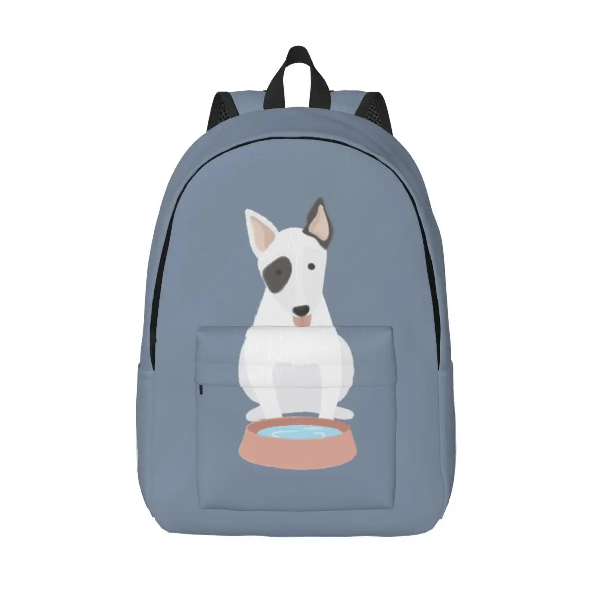 

Bull Terrier Cute Dog Backpack Unisex Travel Bag Schoolbag Bookbag Mochila