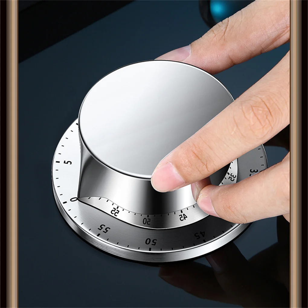 

Kitchen Timer Chef Cooking Timer Clock Loud Alarm Mechanical Countdown Clock Reading Timing Device Office Bakery Accessories