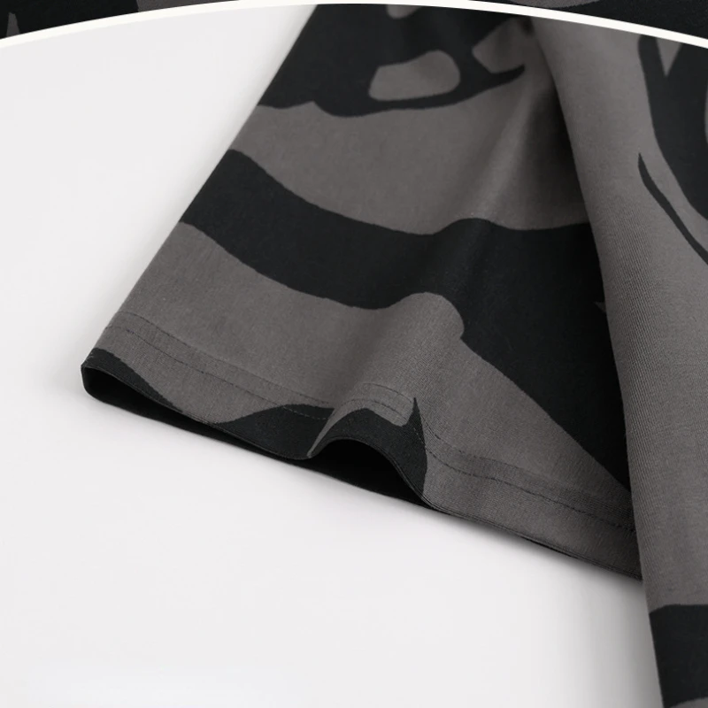 Nightdress Women's Summer Thin Pure Cotton Short-sleeved Long Skirt Can Be Worn Outside Loose Home Suit Breathable Loungewear