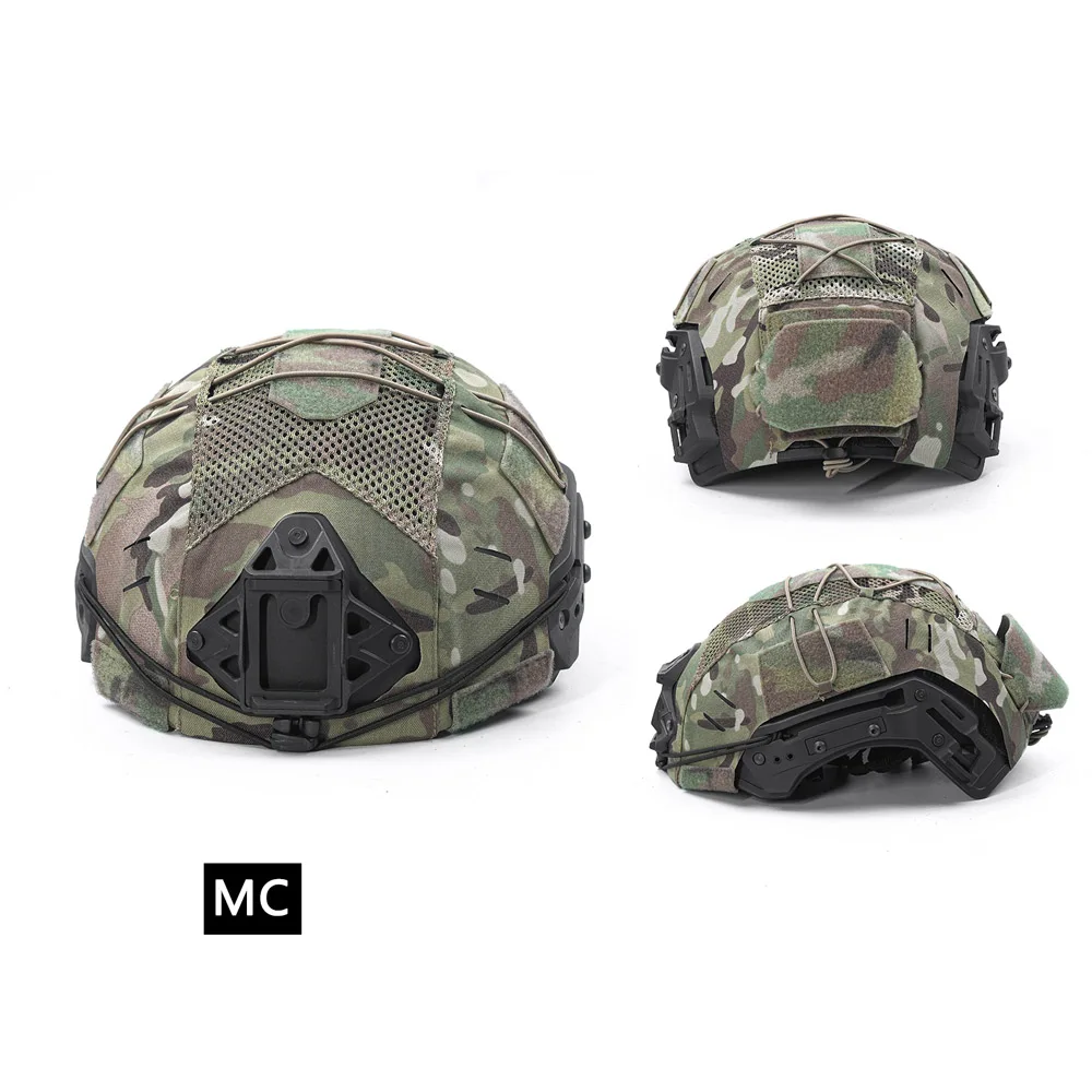 Tactics WENDY 2.0 Helmet Cover Skin Airsoft Outdoor Helmet Protective Cover Camouflage Cloth images - 6