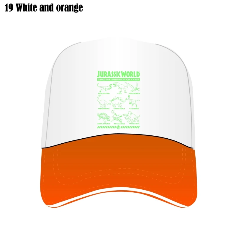 

Jurassic World Two Dino Green Id Chart Graphic Bill Hats Hat Caps Baseball Cap Cotton Personalized Normal Men