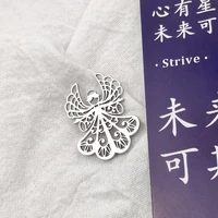 silver angel pendant 5pcs for women men stainless steel used for upscale jewelry earrings pendant necklaces bracelet accessories