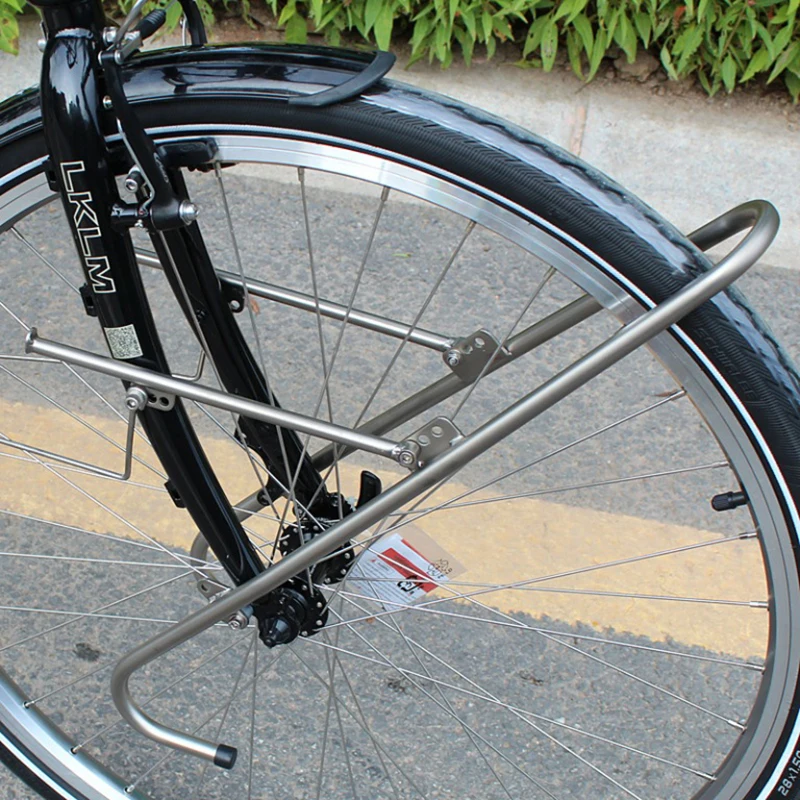 

Gr9 Titanium Touring Bicycle Parts Gravel Road Bike Cargo Shelf Front Rack