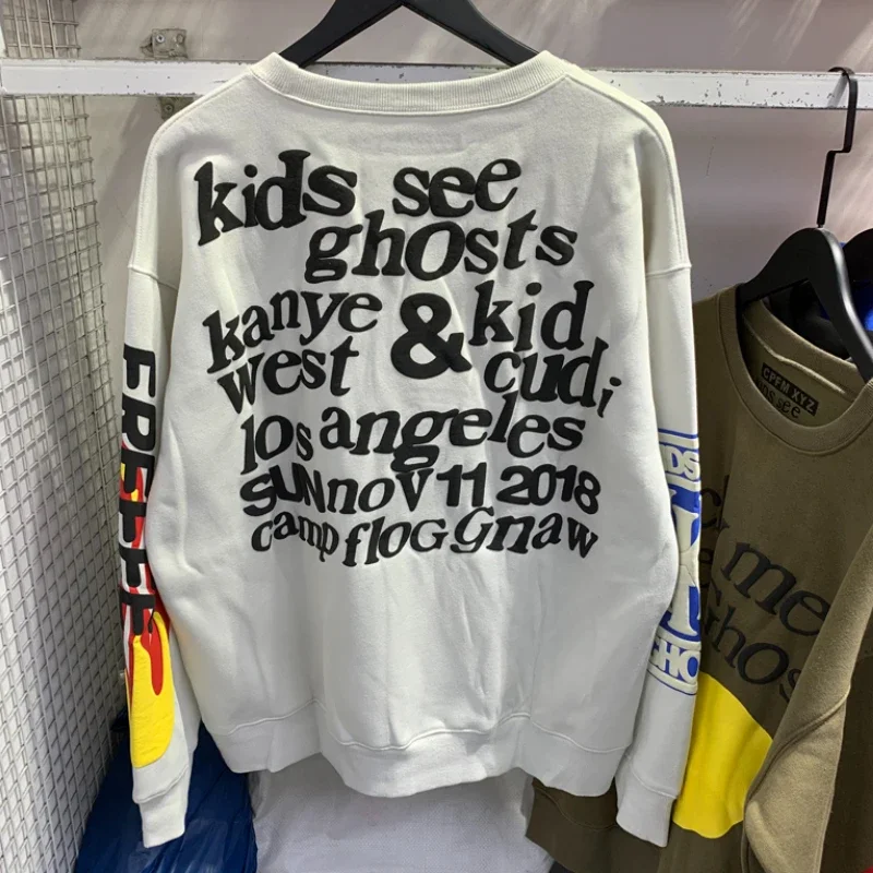 Толстовка CPFM с буквенным принтом высококачественная повседневная толстовка