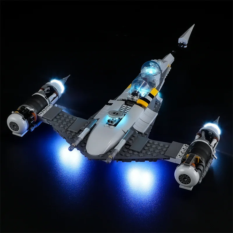 

WOBRICKS LED Light Kit for 75325 N-1 Star Fighter Building Blocks Set (NOT Include the Model) Bricks Toys for Children MOC
