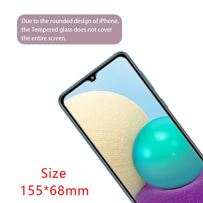 Защита экрана для samsung galaxy a02 a02s защитное закаленное стекло на galaxya02 a 02 s 02a пленка