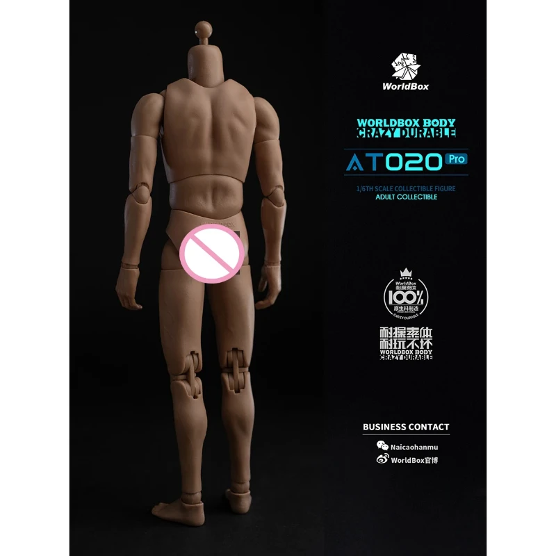 Экшн-фигурка WorldBox AT020 Pro 1/6 прочная гибкая