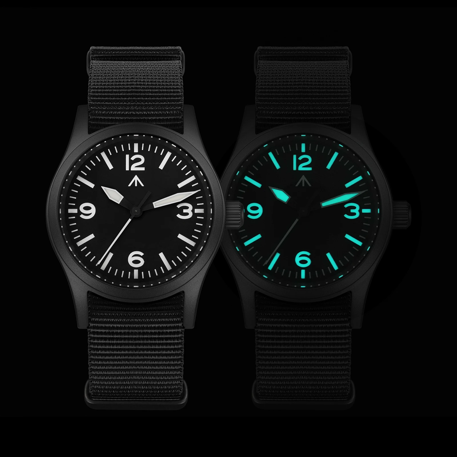 Фото Militado Новые ML05 PVD Черные кварцевые наручные часы VH31 Механизм Сапфировое зеркало BGW9 316L Корпус Водонепроницаемые 38 мм Винтажные часы №2