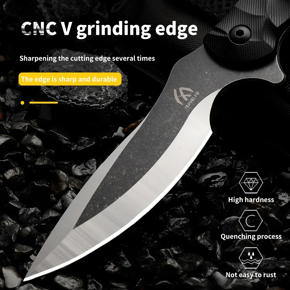 Высококачественное многофункциональное фиксированное лезвие - нож для кемпинга