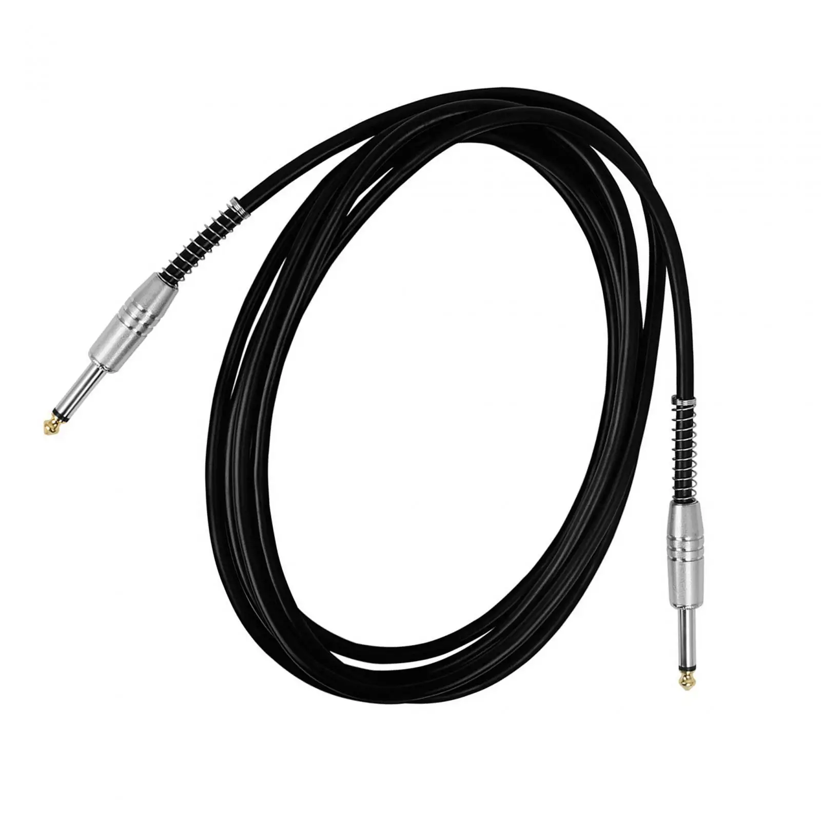 

1/4" TRS Instrument Cable Plug and Play Straight to Straight 6.35mm Mono Jack Stereo Interconnect Cord for Keyboard Equalizer