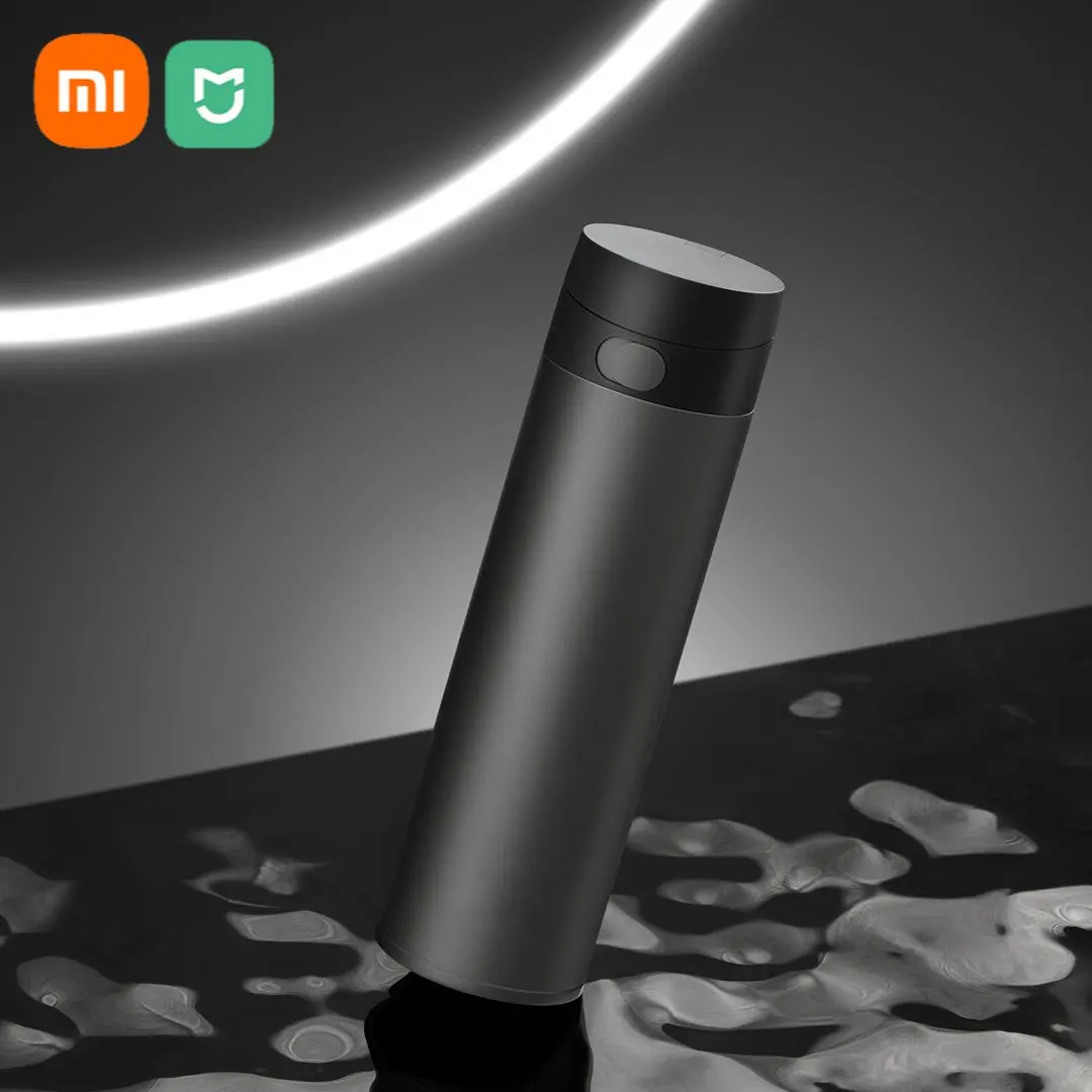 

Термос Xiaomi Mijia, чашка для сохранения тепла и охлаждения, 450 мл, корпус из чистого титана, 6 часов сохранения тепла, портативный термос, полезный напиток