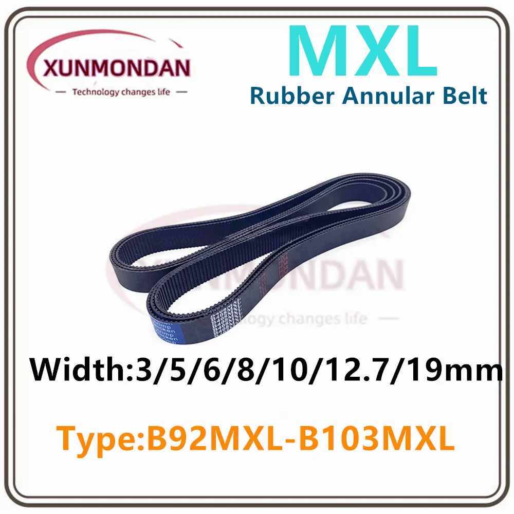 Ремень ГРМ MXL с зубчатым наконечником высокий ремень для привода 3D-принтера B92 B93