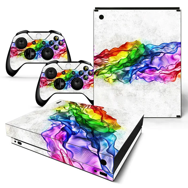 

New designs Ideal Design Vinyl Console Skin Sticker for Xbox One X TN-XBONEX-5248